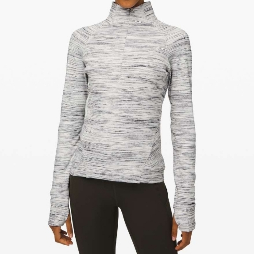 Lululemon Outrun The Elements1/2 Zip - image 2
